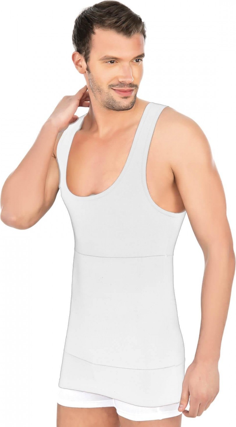 Marsilyan Beyaz Mı Emay 1400 Modal Cotton Erkek Atlet Korse