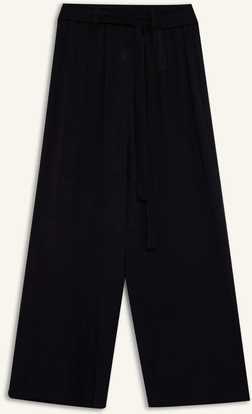 DeFacto Culotte Geniş Paça Krinkıl Viskon Kapri C9565AX26SM görsel 5