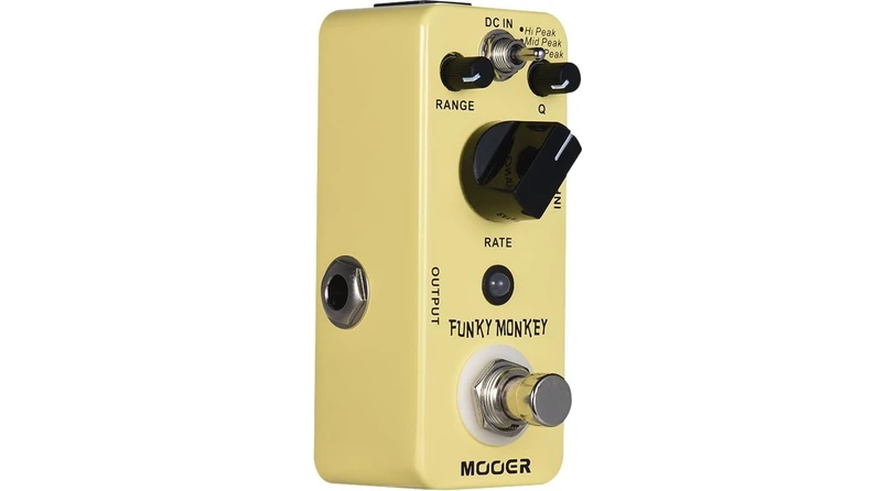 Resim Funky Monkey Otomatik Wah Gitar Efekt Pedalı 3 Tepe Modu Gerçek Bypass Tam Metal Gövde 