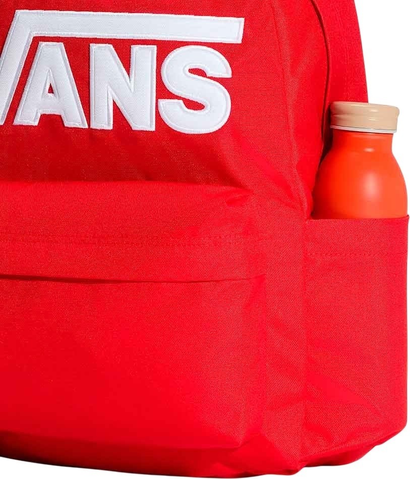 Vans Old Skool Drop V Backpack Kırmızı Unisex Sırt Çantası görsel 4