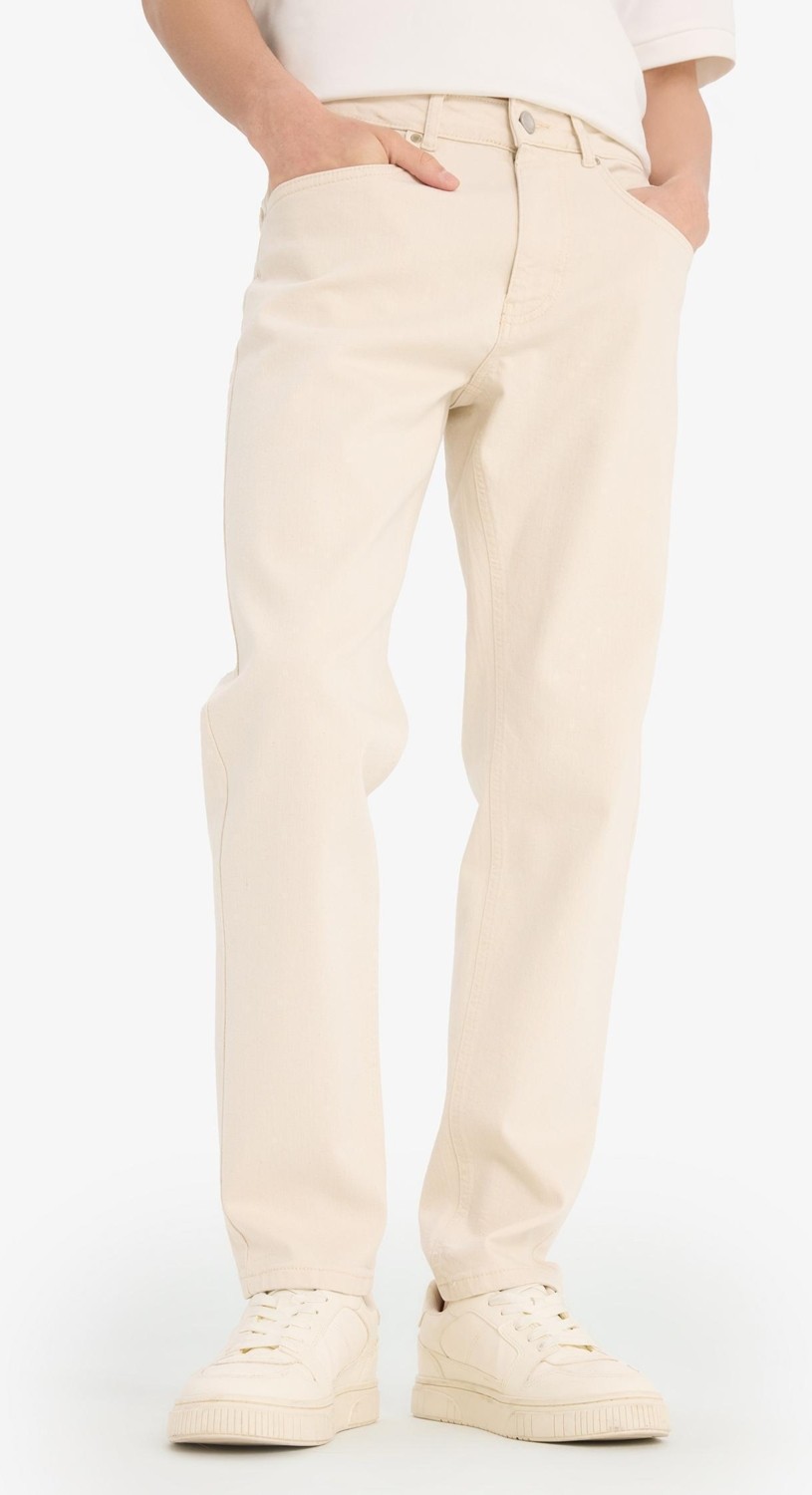 DeFacto Slim Tapered Fit Dar Paça Jean Pantolon C9743AX25AU görsel 4