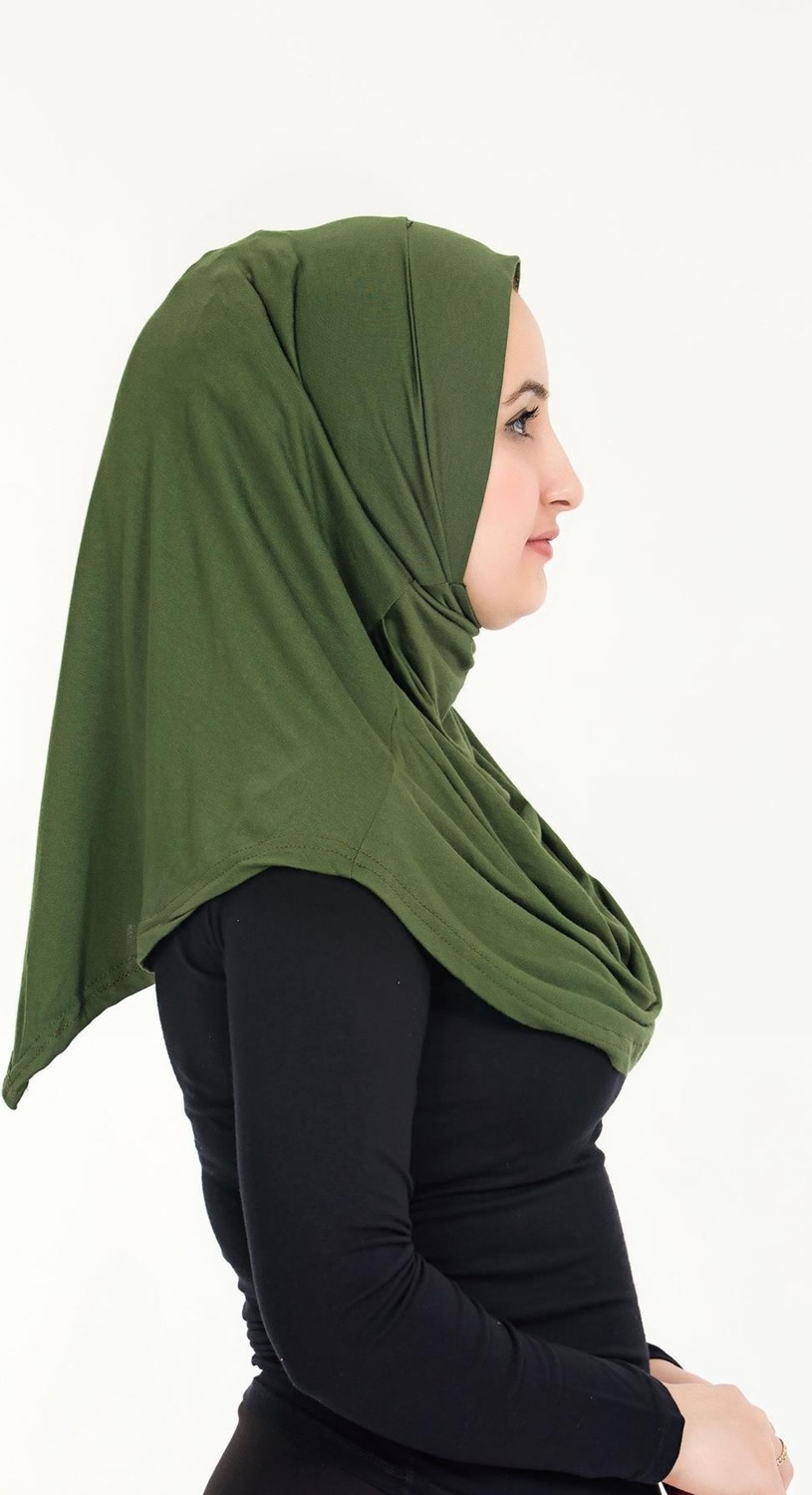 Sensu Tesettür Hazır Türban Pileli Pratik Namaz Örtüsü görsel 8