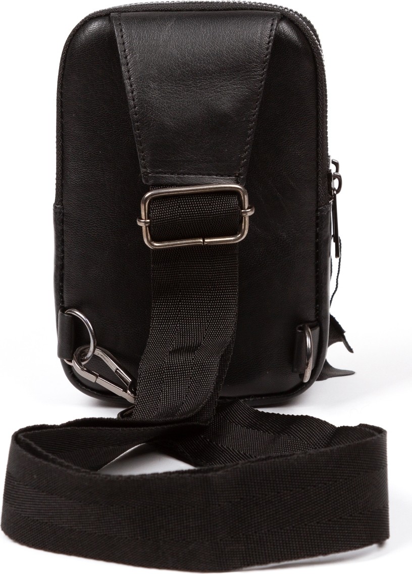 Sannora Bags Kulaklık Çıkışlı Hakiki Deri Telefon Bölmeli Çapraz Omuz ve Bel Çantası görsel 4