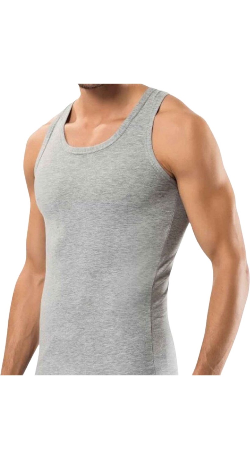 Maruf Shop 5 Adet Erkek Slim Fit Dar Kalıp Likralı Penye Sporcu Atleti(Rambo Atleti) görsel 7