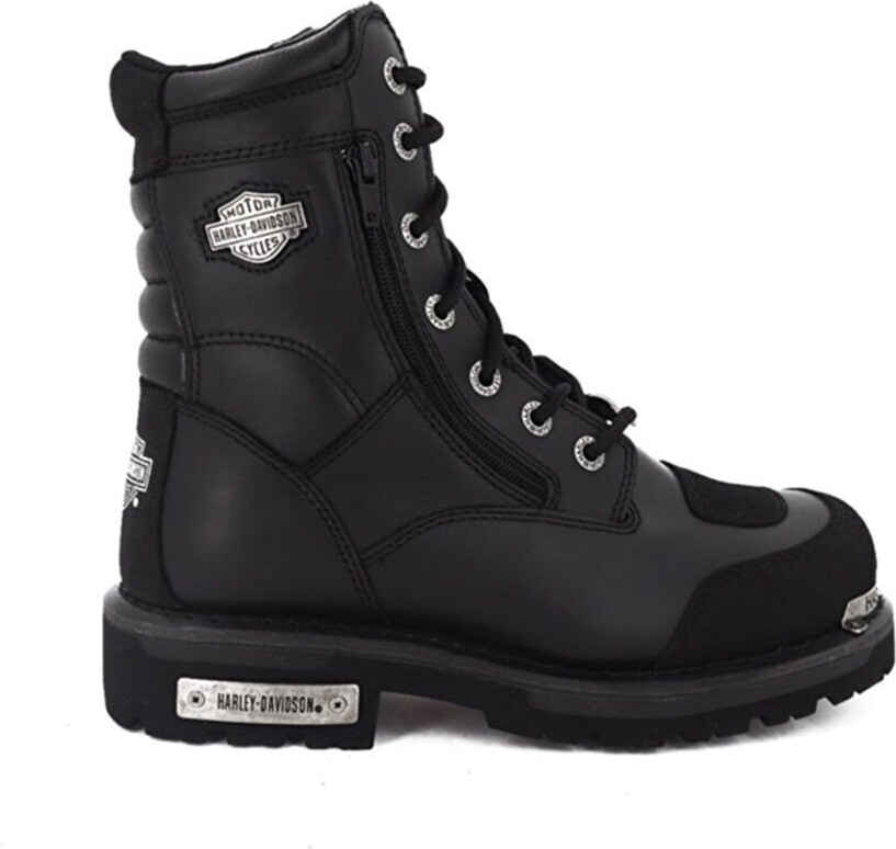 Harley Davidson Riddick Erkek Siyah Deri Bot