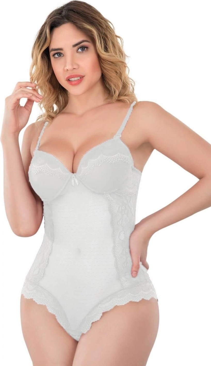 Hace Bazaar Marsilyan™ Ekru Mı 176 Dantelli Body