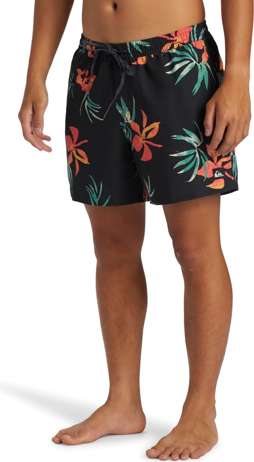 Happy Trend Quiksilver AQYJV03147 Everyday Mix Volley 15 Siyah Erkek Şort görsel 3