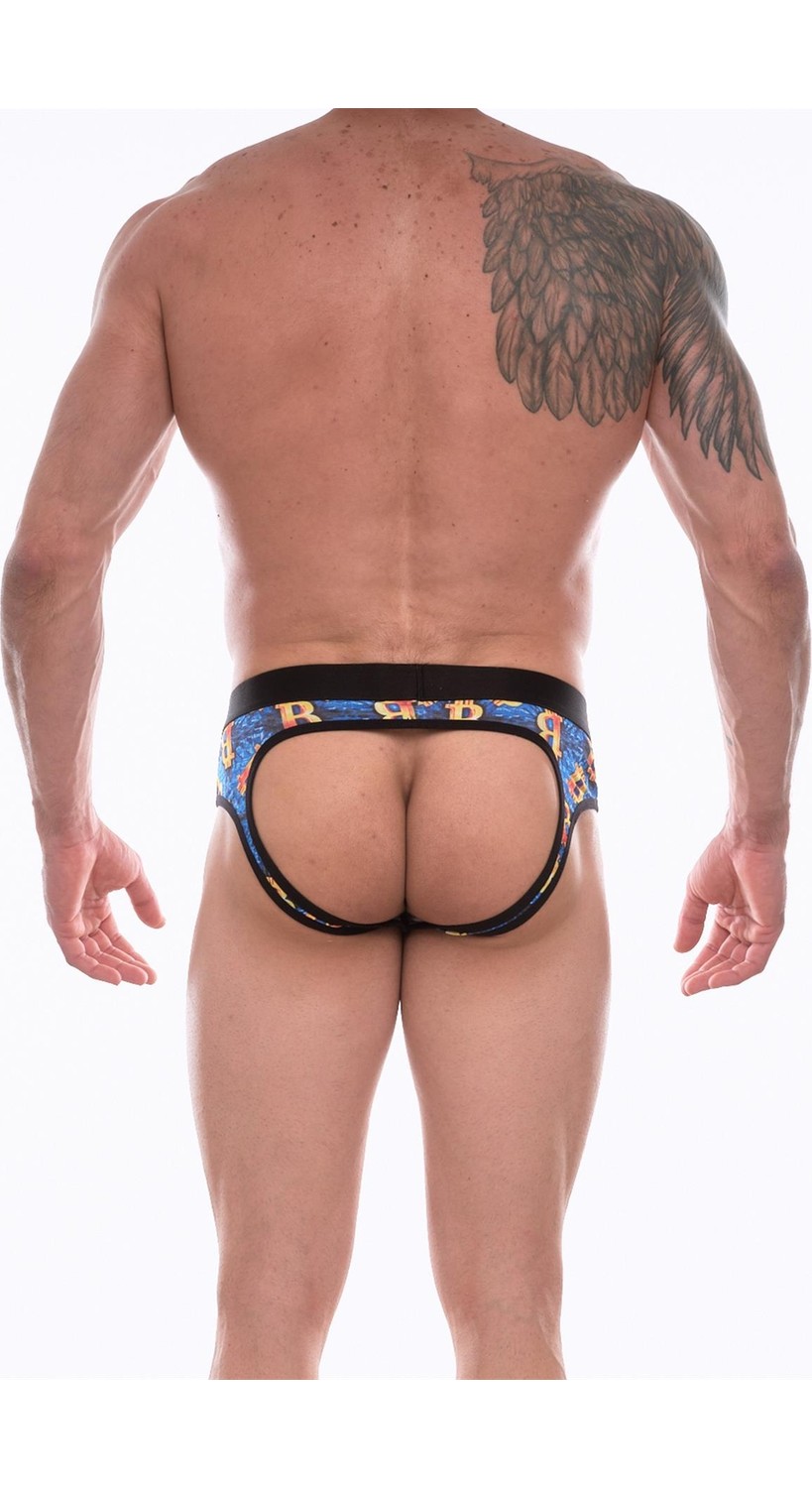 Marsilyan Erkek Desenli Jockstrap Çamaşır görsel 8