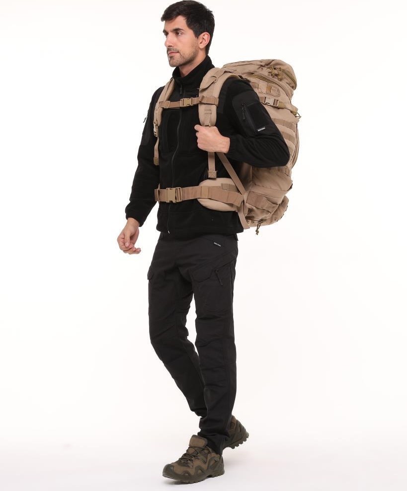 Single Sword Premium Kalite 100+10L Su Geçirmez Outdoor Seyahat ve Outdoor Sırt Çantası Standart Beden - Renk: Bej görsel 5