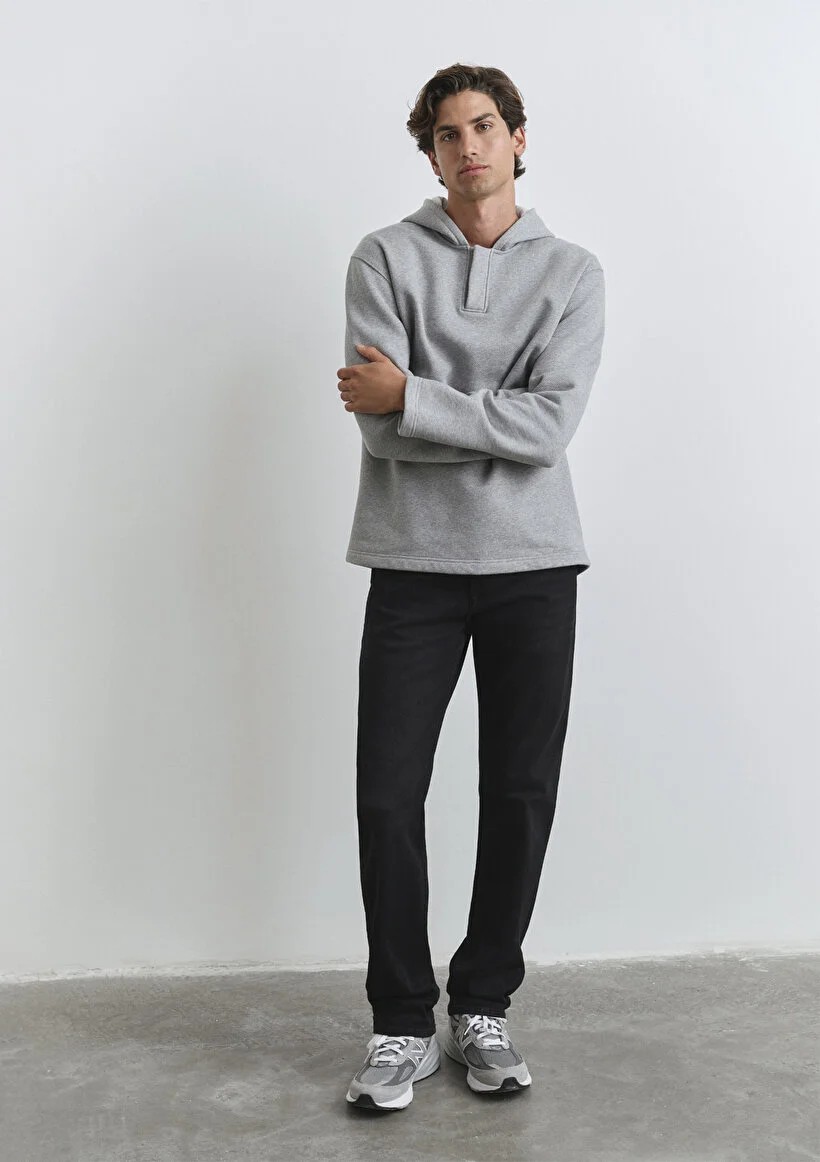 Mavi Hunter Lux Black Koyu Antrasit Gabardin Pantolon 0020290823 görsel 2