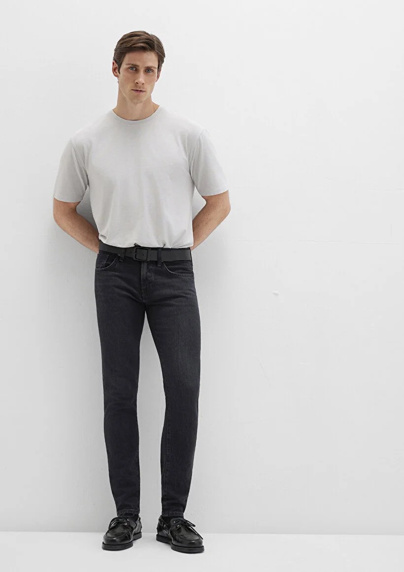 Mavi James Classic Denim Koyu Antrasit Smoke Jean Pantolon 0042490647 görsel 2