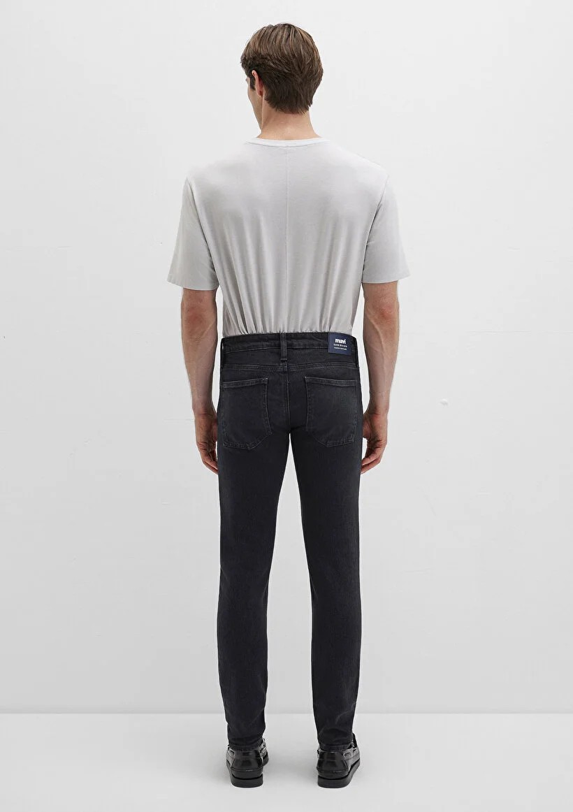 Mavi James Classic Denim Koyu Antrasit Smoke Jean Pantolon 0042490647 görsel 4