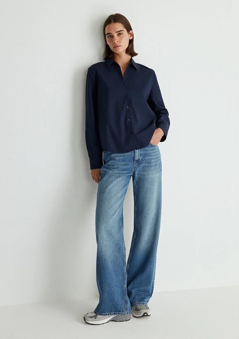 Mavi Kadın Malıbu Mid Brushed Denim Kot Pantolon M1010152-87779 görsel 2