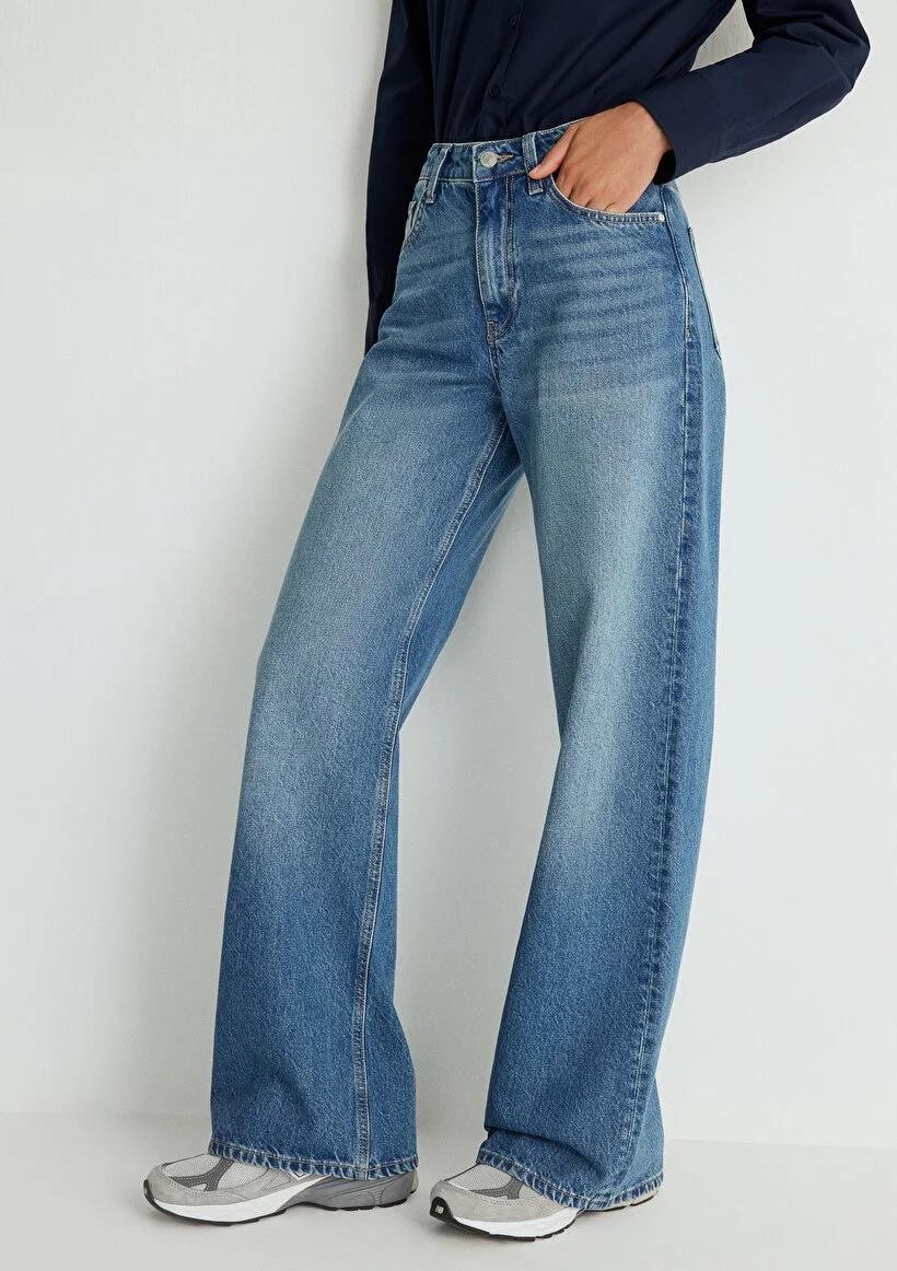 Mavi Kadın Malıbu Mid Brushed Denim Kot Pantolon M1010152-87779 görsel 7