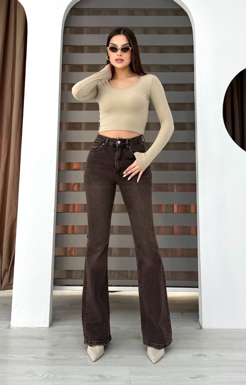 Aida Fashion Isponyol Paça Jeans görsel 3