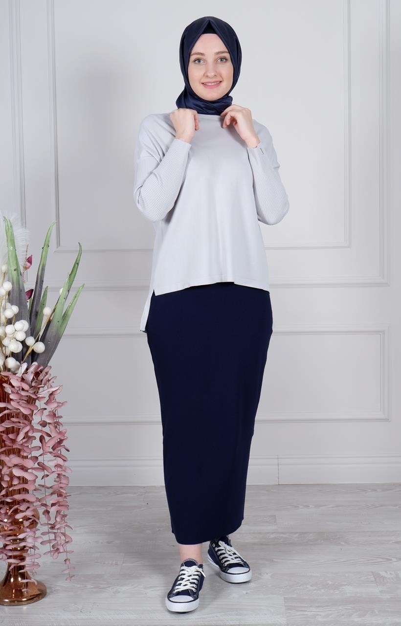 Invee İNVEE Tunik 5879 Gri