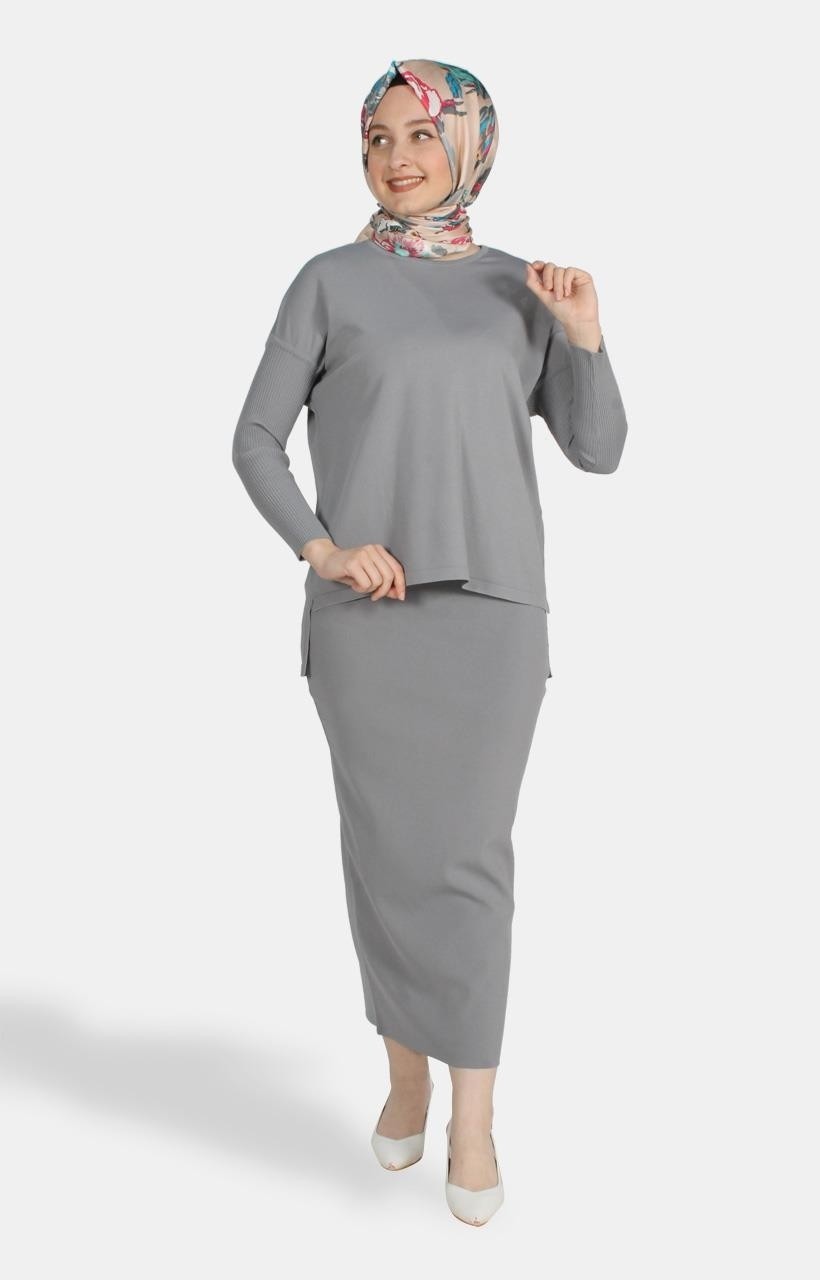Invee İNVEE Tunik 5879 Gri