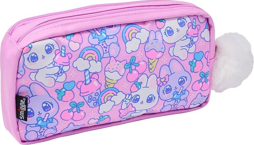 Smiggle Bright Eyes Karakter Cepli Kalem Kutusu Pembe 457541 görsel 2