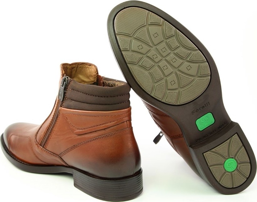 Forelli 31664 Taba Deri Erkek Comfort Bot Yumuşak Deri ve Anatomik Taban ile 40 Numara görsel 3