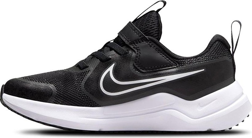 Nike Cosmic Runner Çocuk Koşu Ayakkabısı Siyah - Beyaz Eva Tabanlı Erkek Çocuk İçin Cırtlı görsel 3
