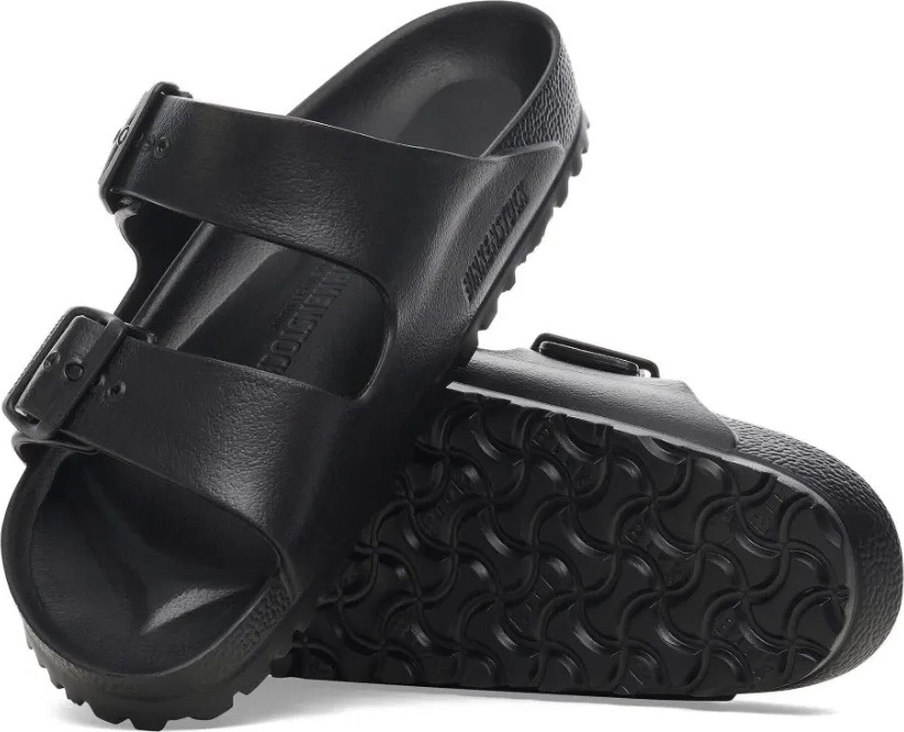 Birkenstock Arizona Eva Çift Bantlı Kadın Siyah Terlik 129423 görsel 4