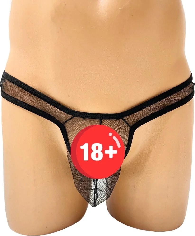 Beruflic Fantazi Seksi Transparan Erkek Iç Çamaşırı Under Moda görsel 3