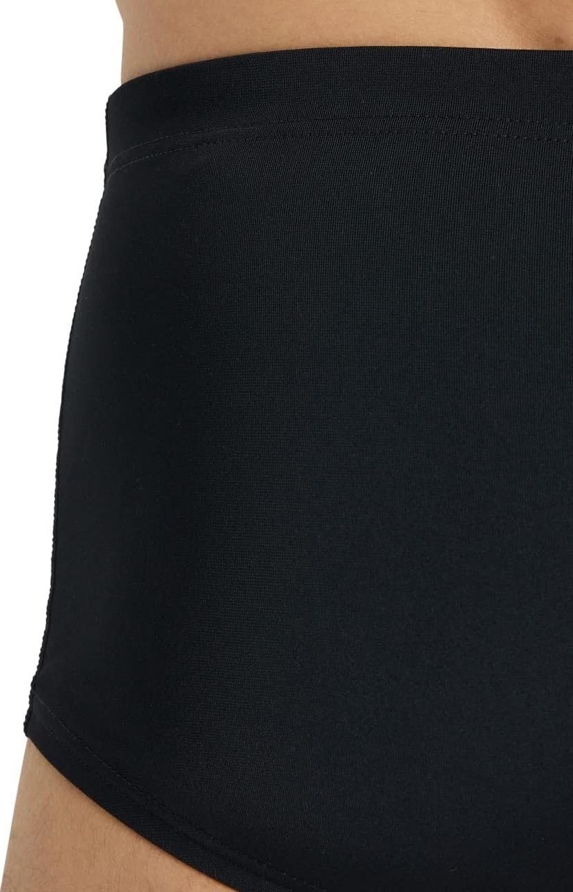 Happy Trend Team Swim Low Waist Erkek Siyah Yüzücü Şortu 004775550 görsel 2