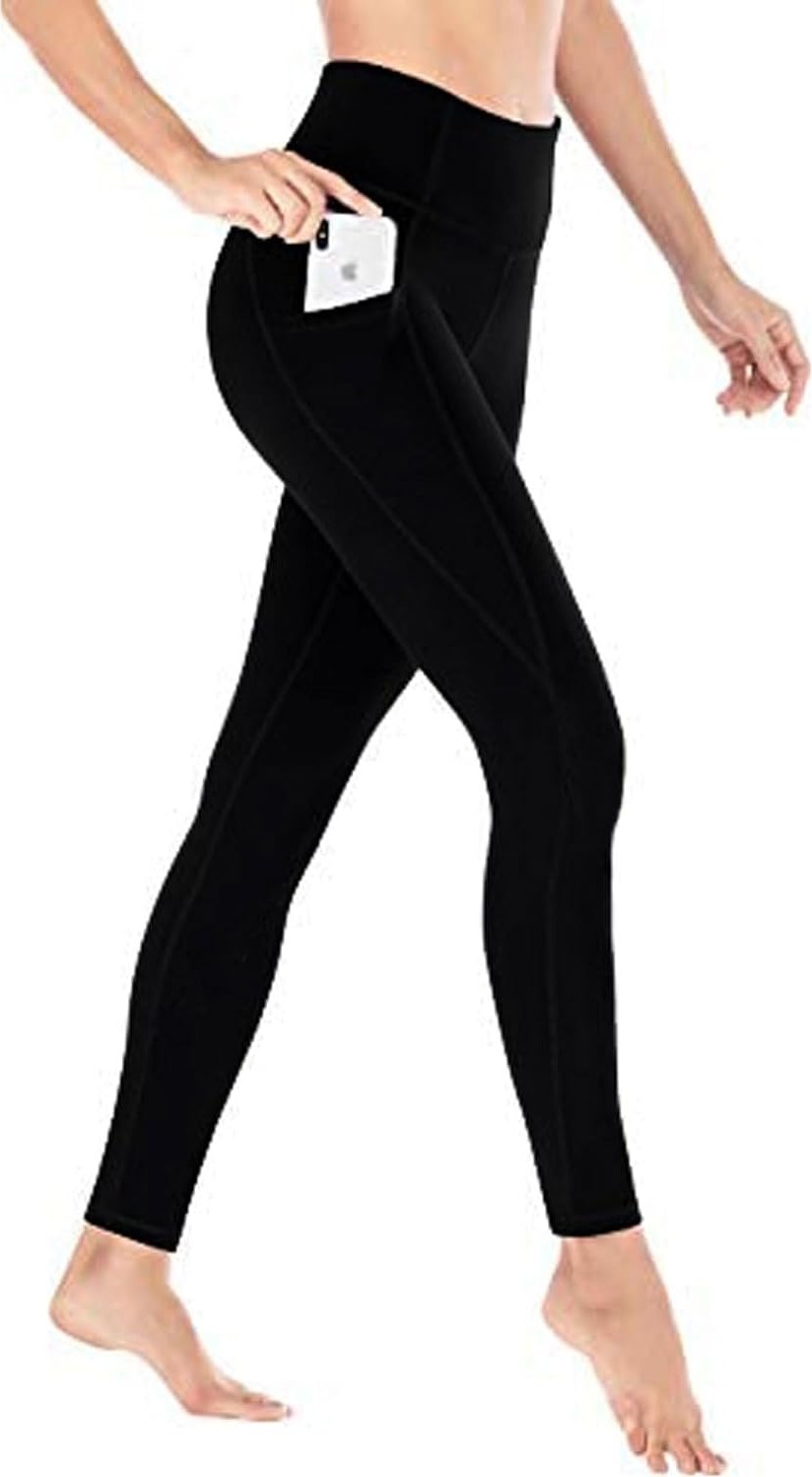 Kadın Yüksekbel Toparlayıcı Cepli Sporcu Tayt Yoga Pilates Fitnes görsel 2