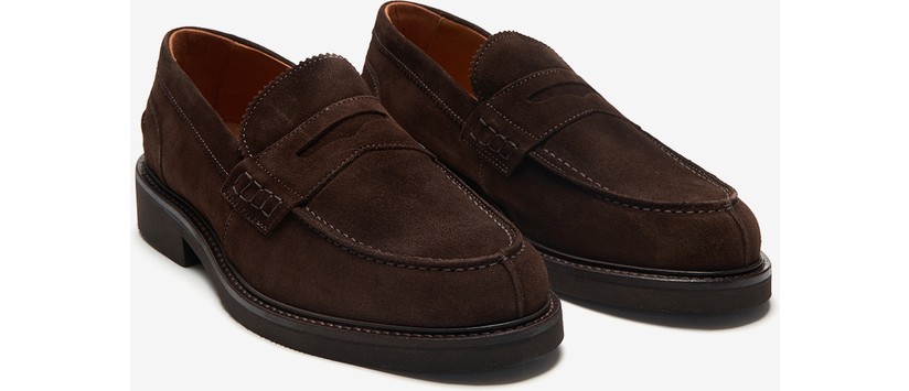 Exton 2237 Erkek Klasik Ayakkabı 442 Exton Camoscıo Suede Leather görsel 7