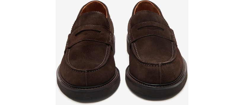 Exton 2237 Erkek Klasik Ayakkabı 442 Exton Camoscıo Suede Leather görsel 8