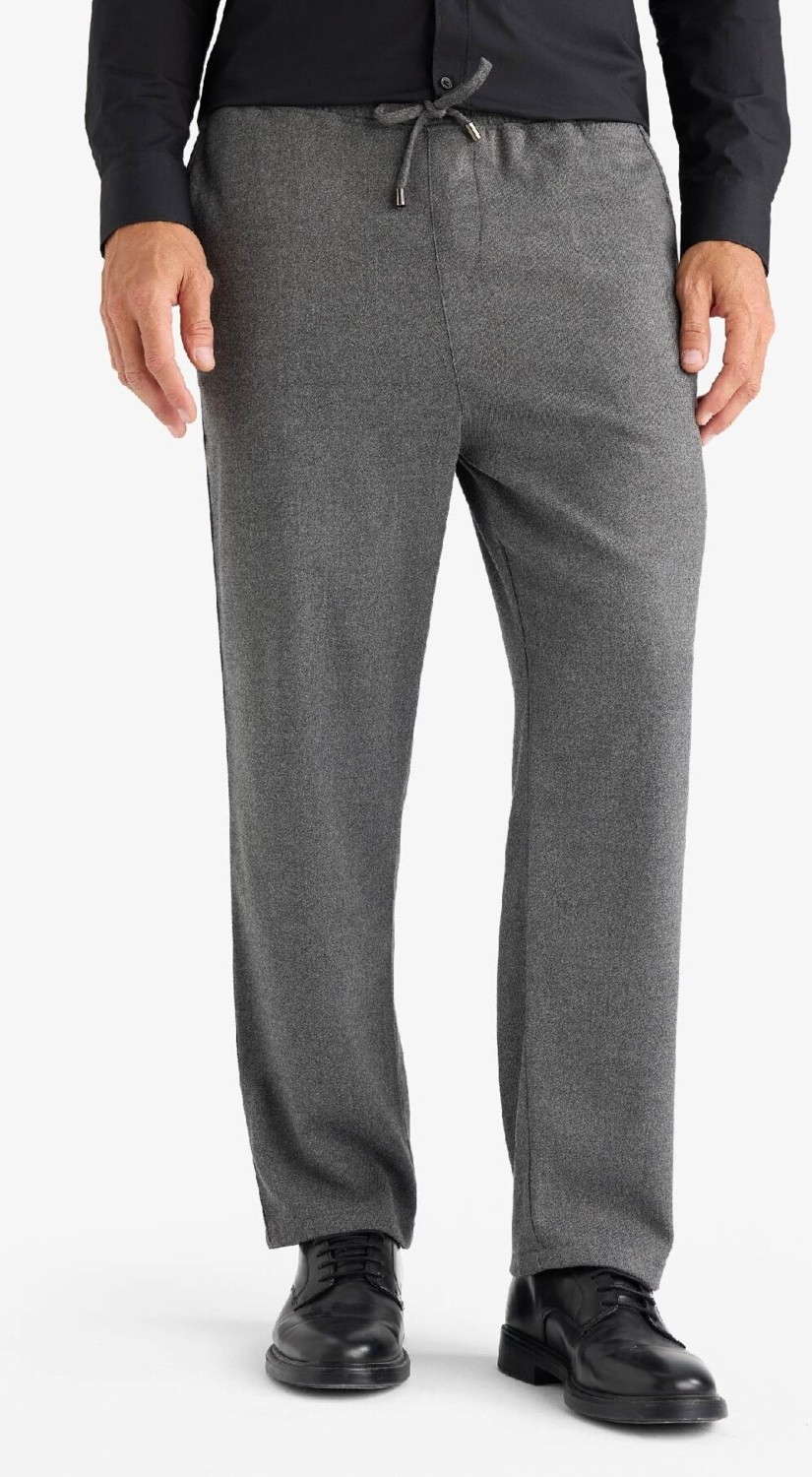 DeFacto Pantolon Relax Fit Beli Bağcıklı Cepli Basic Düz Düz Paça B7336AX23WN