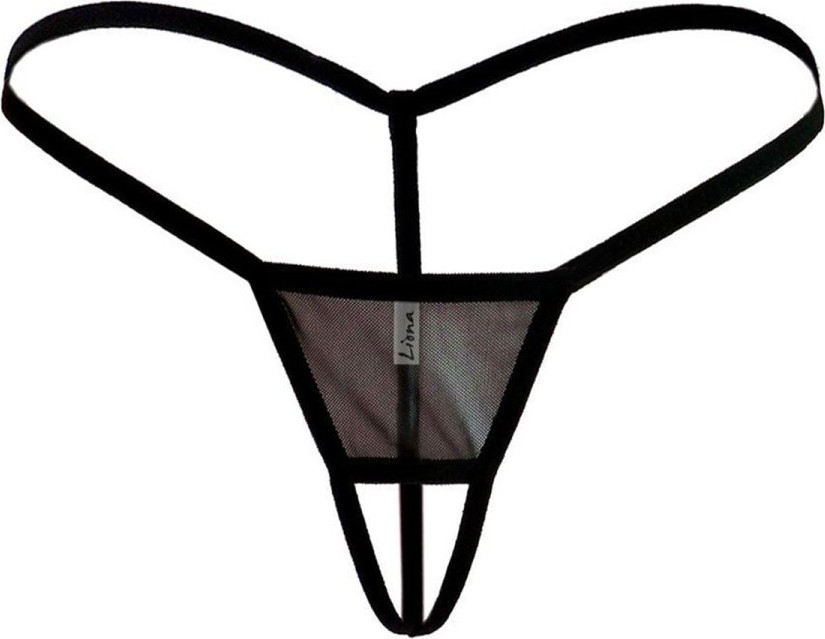 Hace Bazaar Fantazi Iç Giyim Kadın Mini Siyah Fantezi G String
