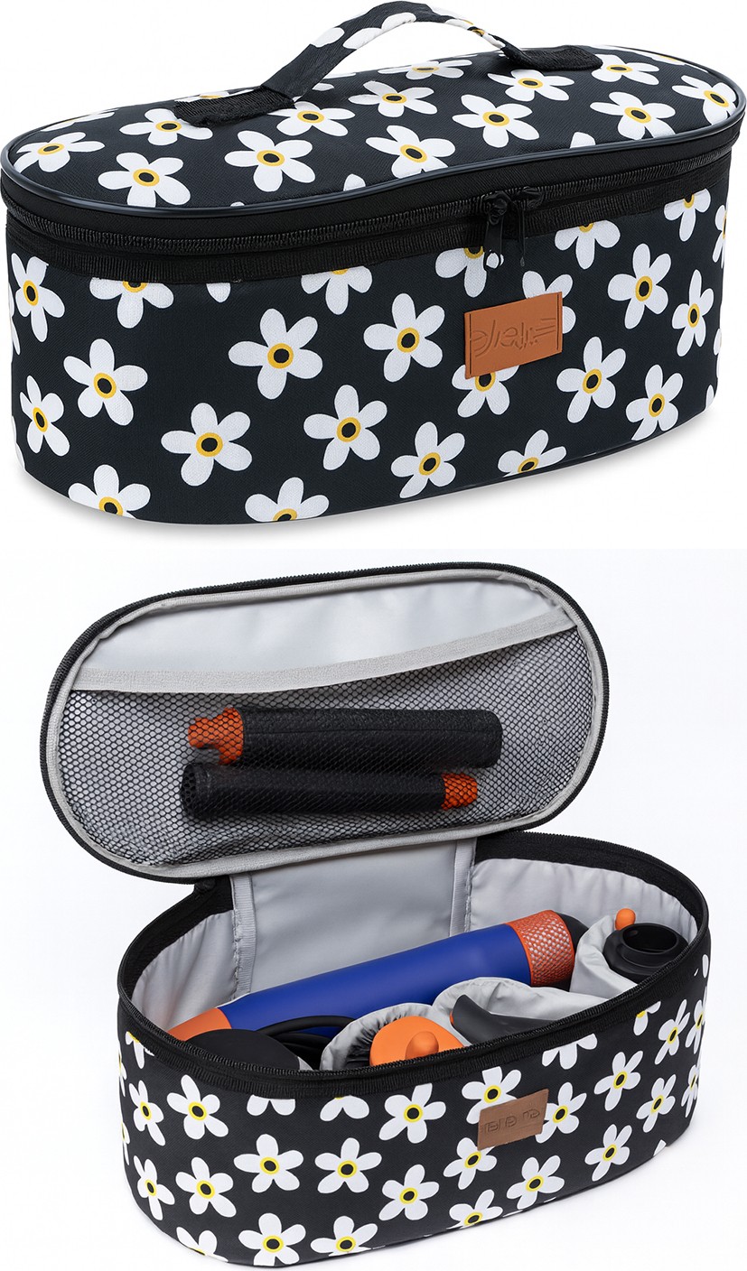 Dys Case DysCase, Dys Airwrap Çantası ve Tüm Saç Şekillendiriciler Için Özel Bölmeli Extra Koruyuculu Çanta Seyahat