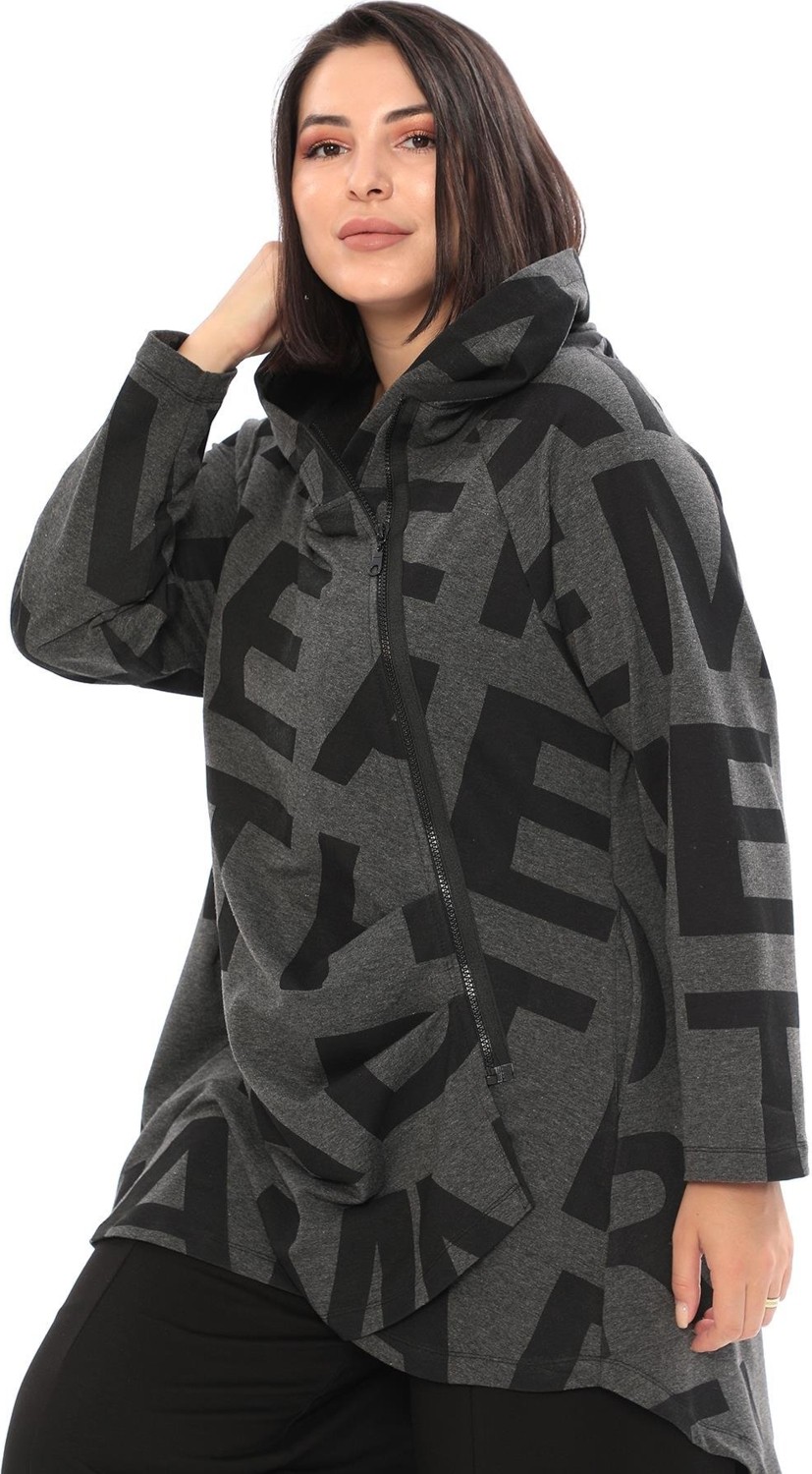 Zedd Plus 22579 Ceket Gri görsel 2