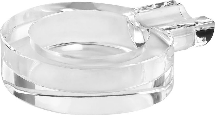 Karok Ticaret Cyrstal Ashtray Transparent Gümüş Tek Ebat BA2060 057 C1