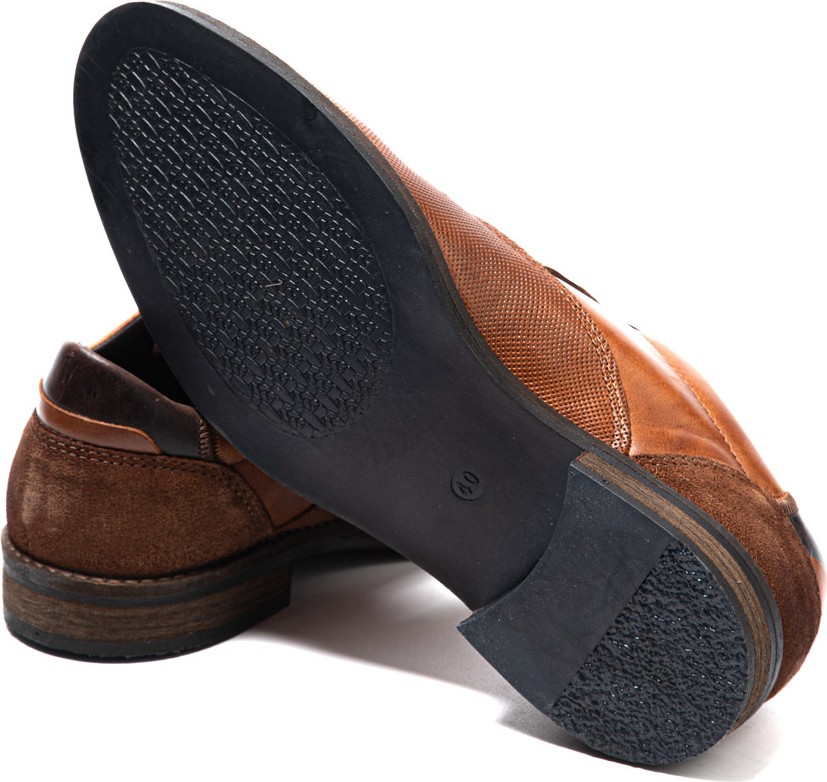 John May Erkek Oxford ( Klasik) 1154/A 010 Wk-John May Orkut Suede Cognac görsel 5