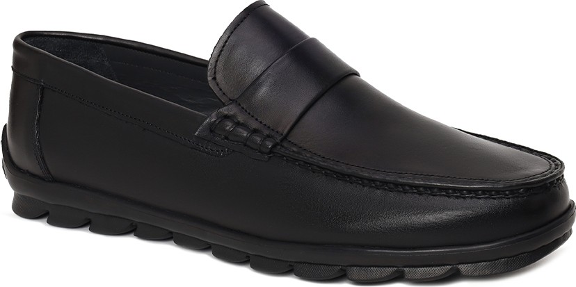 Derimod Erkek Siyah Deri Casual Loafer 26SFD632218 görsel 7