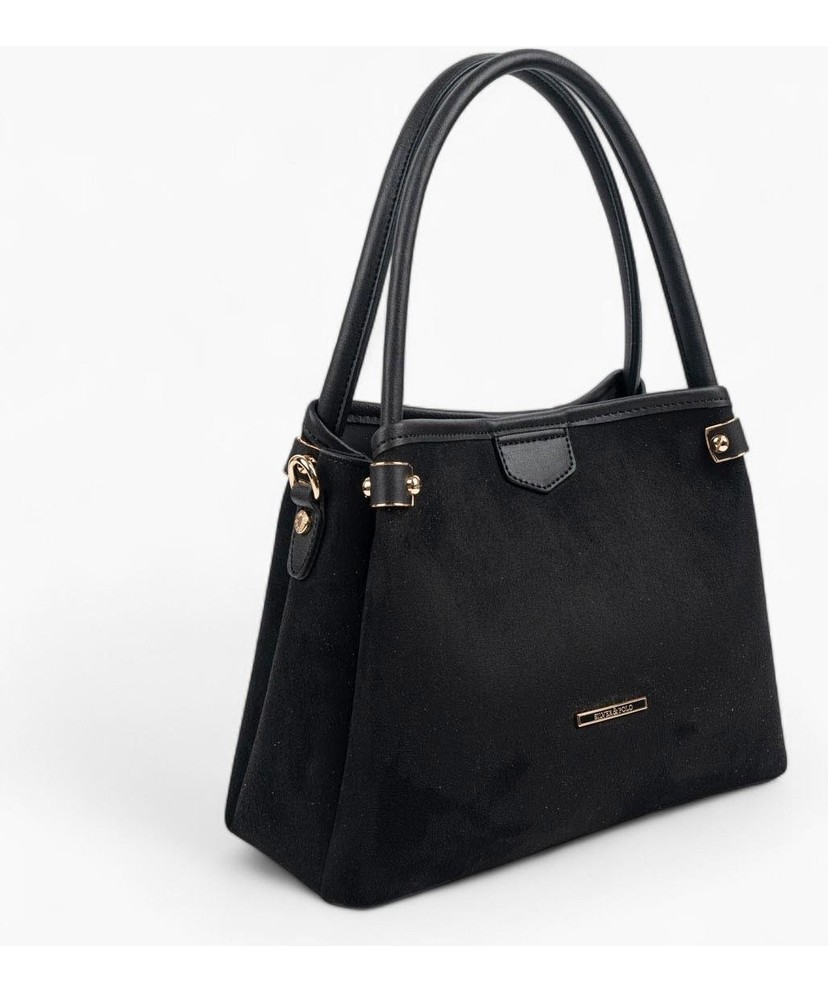 Silver & Polo Silver Polo Taba - Kahve Süet Kadın El Çantası SP1254 görsel 2