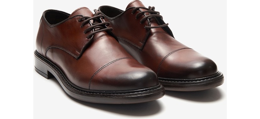 Exton Erkek Klasik Ayakkabı 9822 Exton Soft Derby Shoe görsel 7
