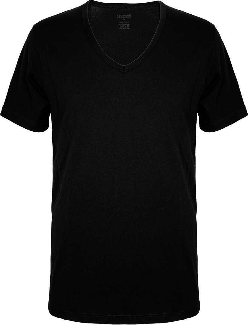 Kom Enrico Erkek V Yaka Kısa Kollu %100 Pamuk 2'li Tshirt Set görsel 7