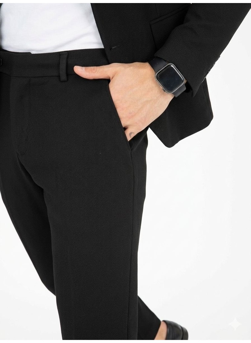 Trend Moda Dünyası Spor Erkek Takım Elbise Slim Fit ( Full Likralı Ve Çok Rahat ) görsel 6