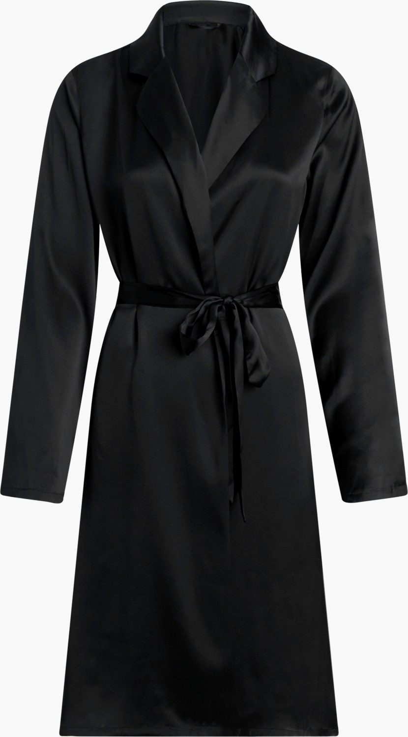 Calvin Klein Kadın Siyah Calvin Klein Robe Kadın Siyah Sabahlık