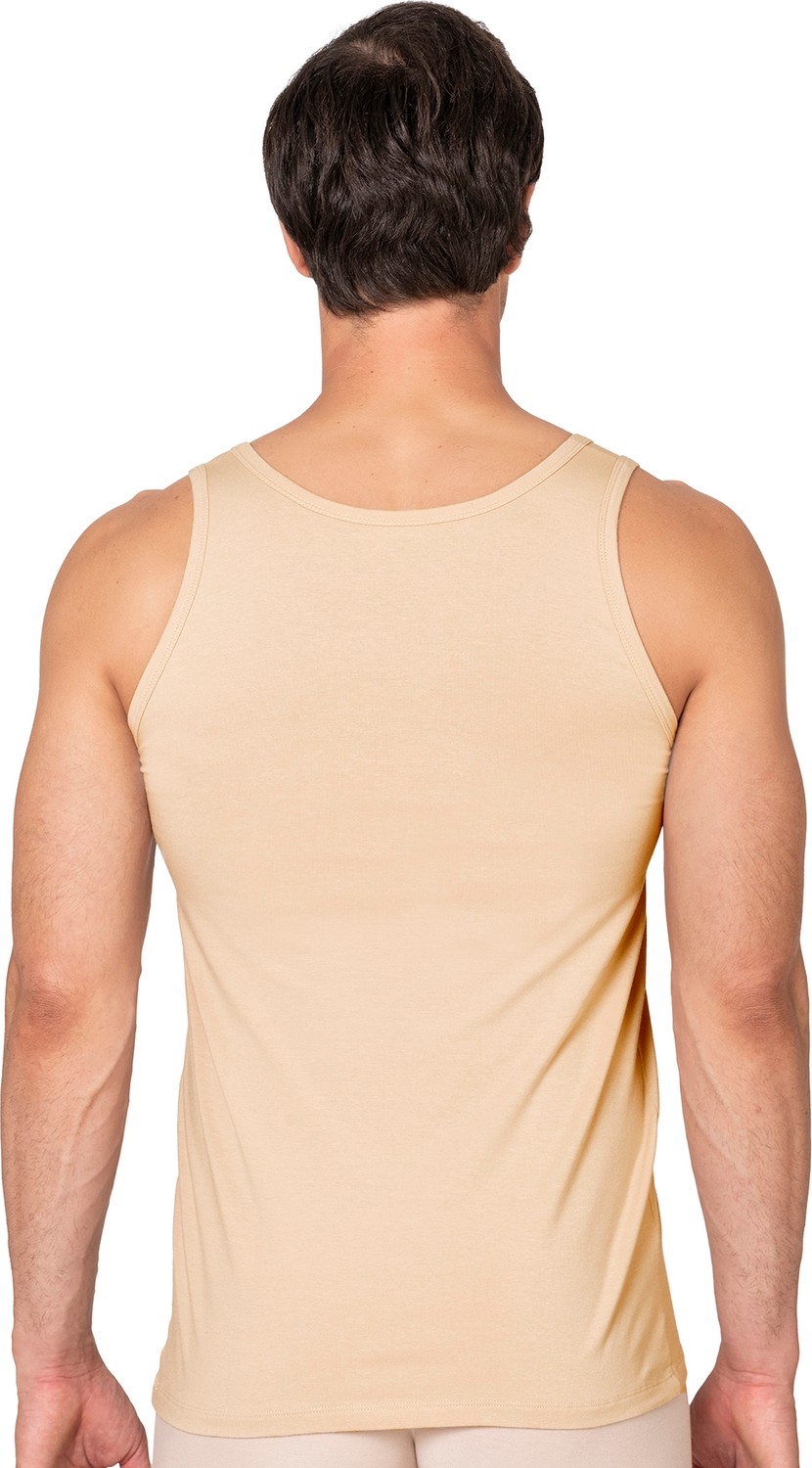 Özkan Underwear Özkan 12403 Erkek Likrasız Premium Kumaş Pamuklu Modal Esnek Rahat Kalın Askılı Atlet görsel 2