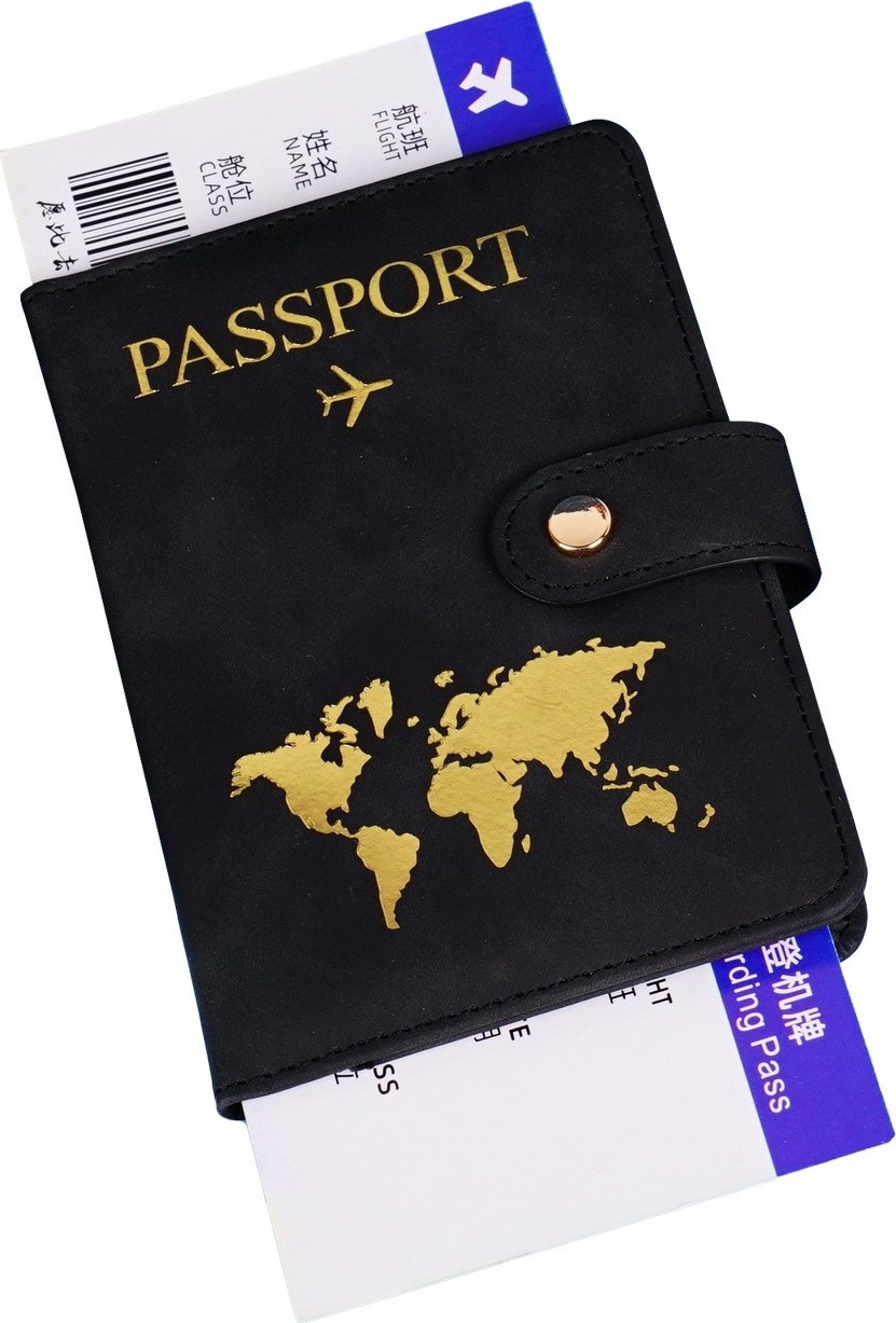 Beypa Pasaport Kılıfı Desenli-Tokalı Kadın/erkek