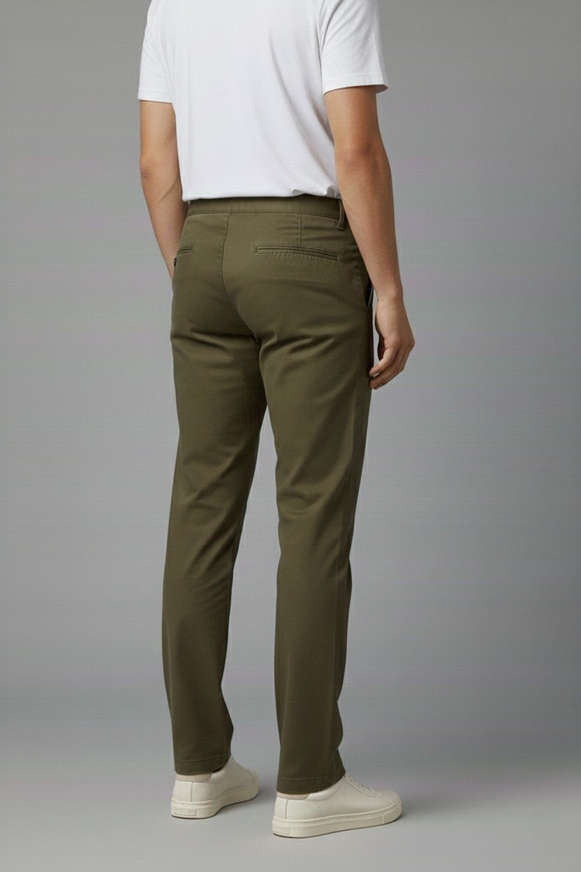 Wekame Erkek Regular Fit Rahat Kesim Keten Pantolon görsel 3