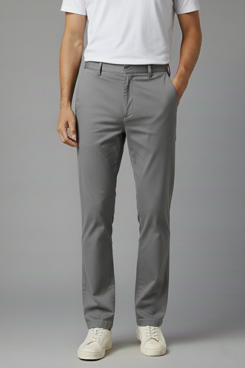 Wekame Erkek Regular Fit Rahat Kesim Keten Pantolon
