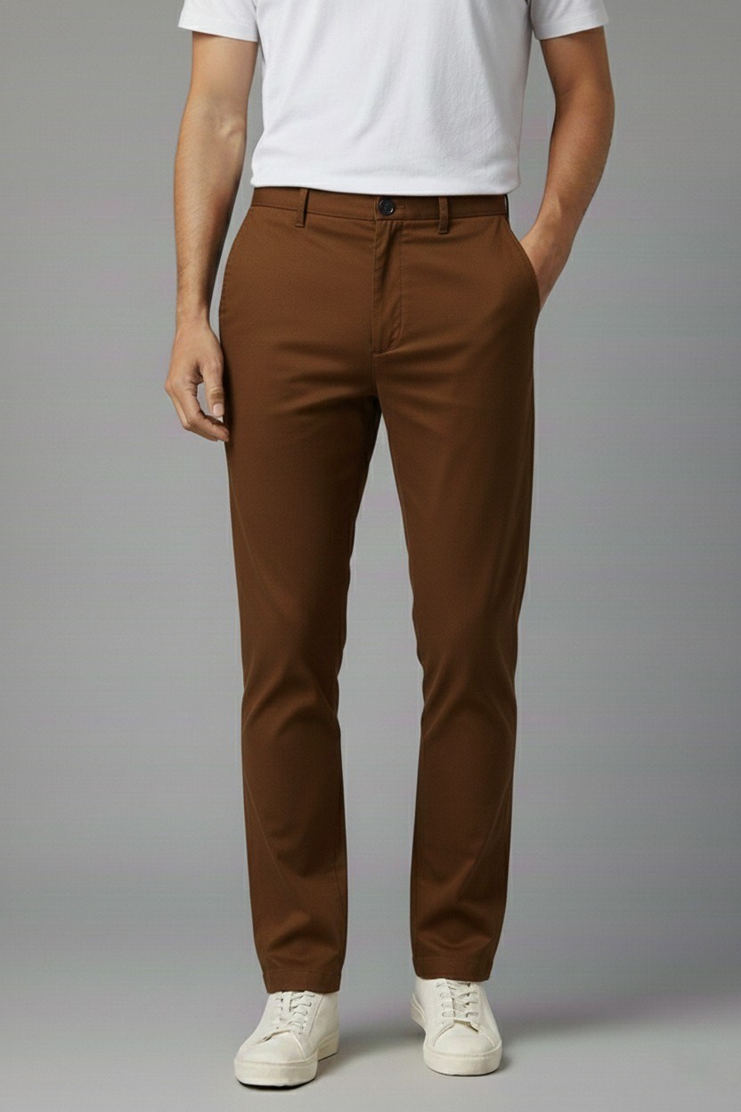 Wekame Erkek Regular Fit Rahat Kesim Keten Pantolon