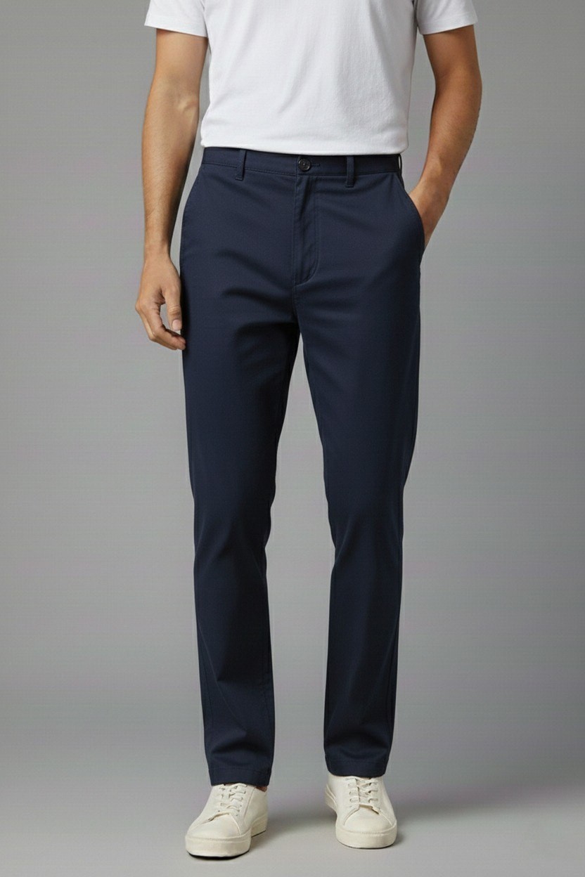 Wekame Erkek Regular Fit Rahat Kesim Keten Pantolon