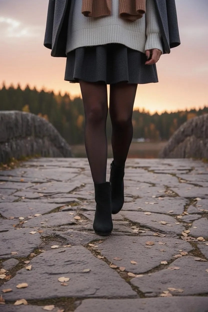 Marina Rosse Kadın Taba Süet Liva Düz Topuklu Kısa Bot görsel 7