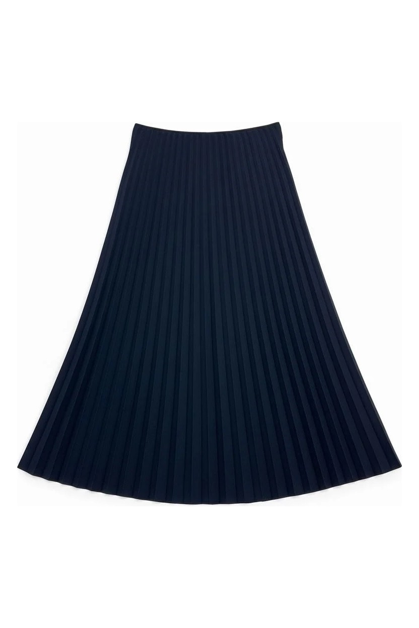 Eren Style %100 Cotton Piliseli Etek(95 Cm)-(36-52) görsel 4